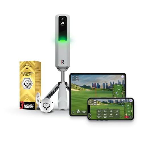 Rapsodo MLM2PRO Mobile Launch Monitor + Golf Simulator,Grey
