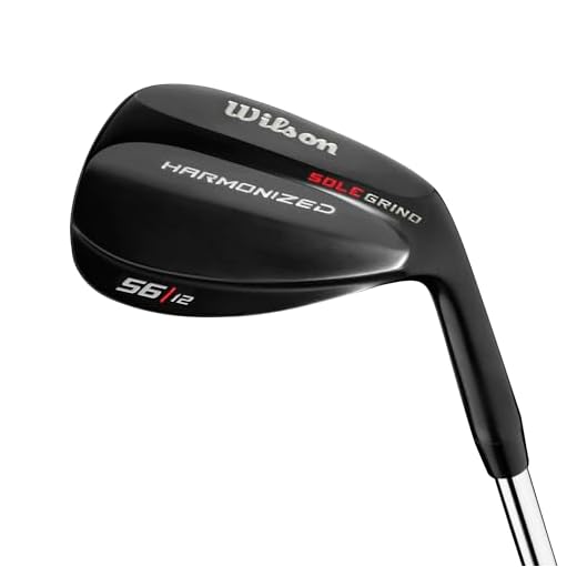 WILSON Harmonized Black Chrome Golf Wedge - Men's, Right Hand, 56-degrees