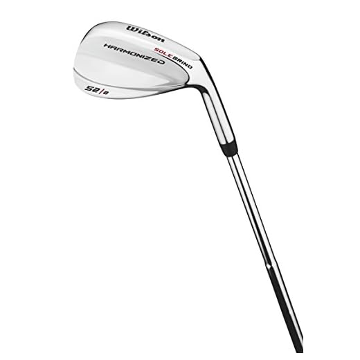WILSON Sporting Goods Harmonized Golf Gap Wedge, Right Hand, Steel, Wedge, 52-degrees
