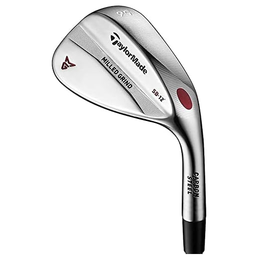 TaylorMade Golf MG1 CHROME WEDGE, 56 DEGREE LOFT, 12 DEGREE STANDARD BOUNCE, RIGHT HAND, STIFF FLEX