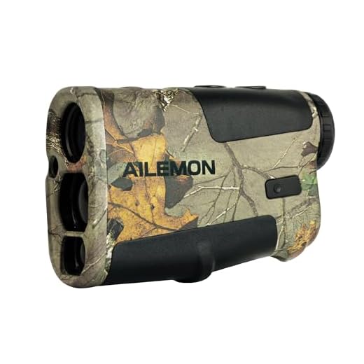 AILEMON AL51 Rangefinder Hunting Laser Range Finder Camo 900 Yards Waterproof Archery Rangefinders Multi Functional Distance/Angle/Speed/Scan 6X Magnification