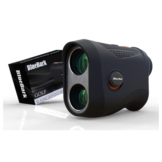 BlueBark Golf Rangefinder with Slope - 1200 Yards Laser Range Finder Golfing - Slope Measurement, 7X Magnification, Flag Pole Locking Vibration, Rechargeable Range Finders with Magnet for Golf/Hunting