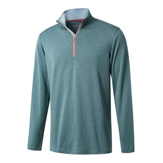 M MAELREG Mens Pullover Quarter Zip Golf Sport Casual Long Sleeve Mens Golf Half Zip Pullover Sweatshirts for Men