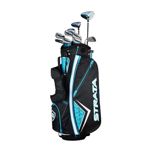 Callaway Women's Strata Plus Complete Golf Set (14-Piece, Right Hand, Teal)
