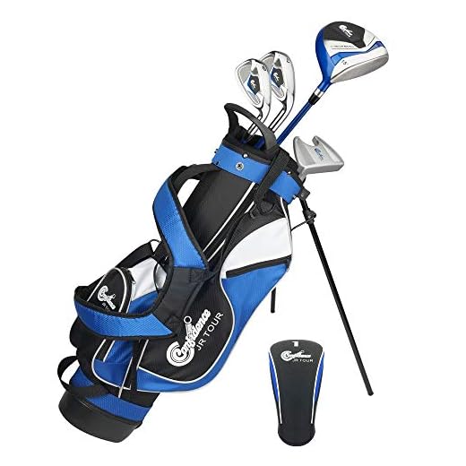 Confidence Golf Junior Golf Clubs Set for Kids Age 4-7 (up to 4' 6' Tall)