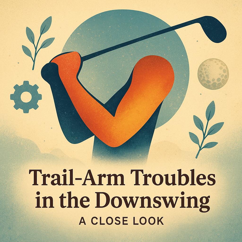 Understanding the trail arm role in ‌the downswing and the common faults