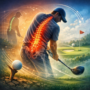 Improper spine tilt with the driver