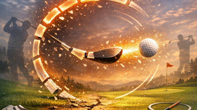 Lack of extension through the hitting zone