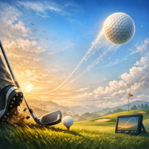 Hanging back at impact and high weak ball flights