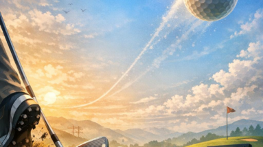 Hanging back at impact and high weak ball flights