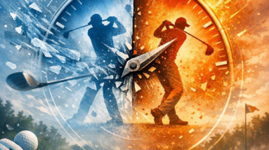 Poor transition tempo from backswing to downswing