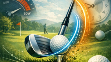 Narrow swing arc and reduced speed