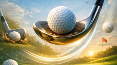 Scooping the ball instead of compressing it