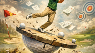 Poor balance at finish affecting consistency