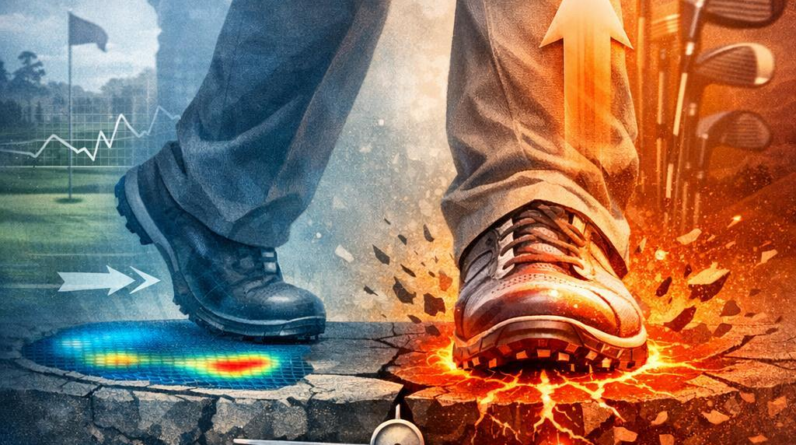 Poor pressure shift into the lead foot