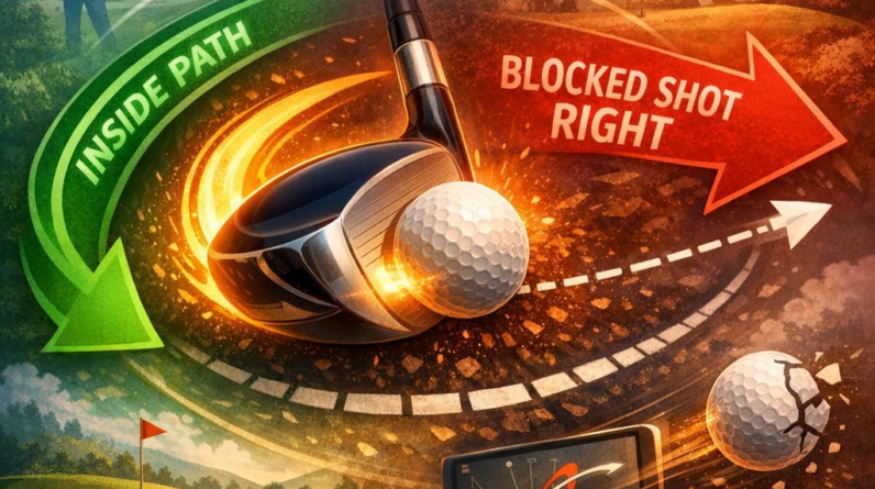 Inside takeaway that leads to blocked shots right