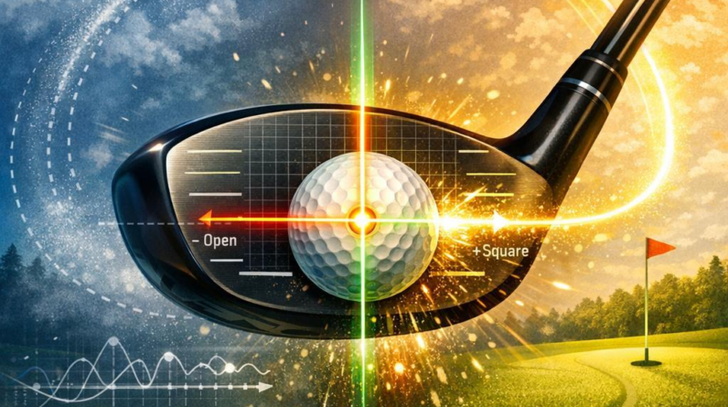 Clubface control at impact for eliminating weak fades